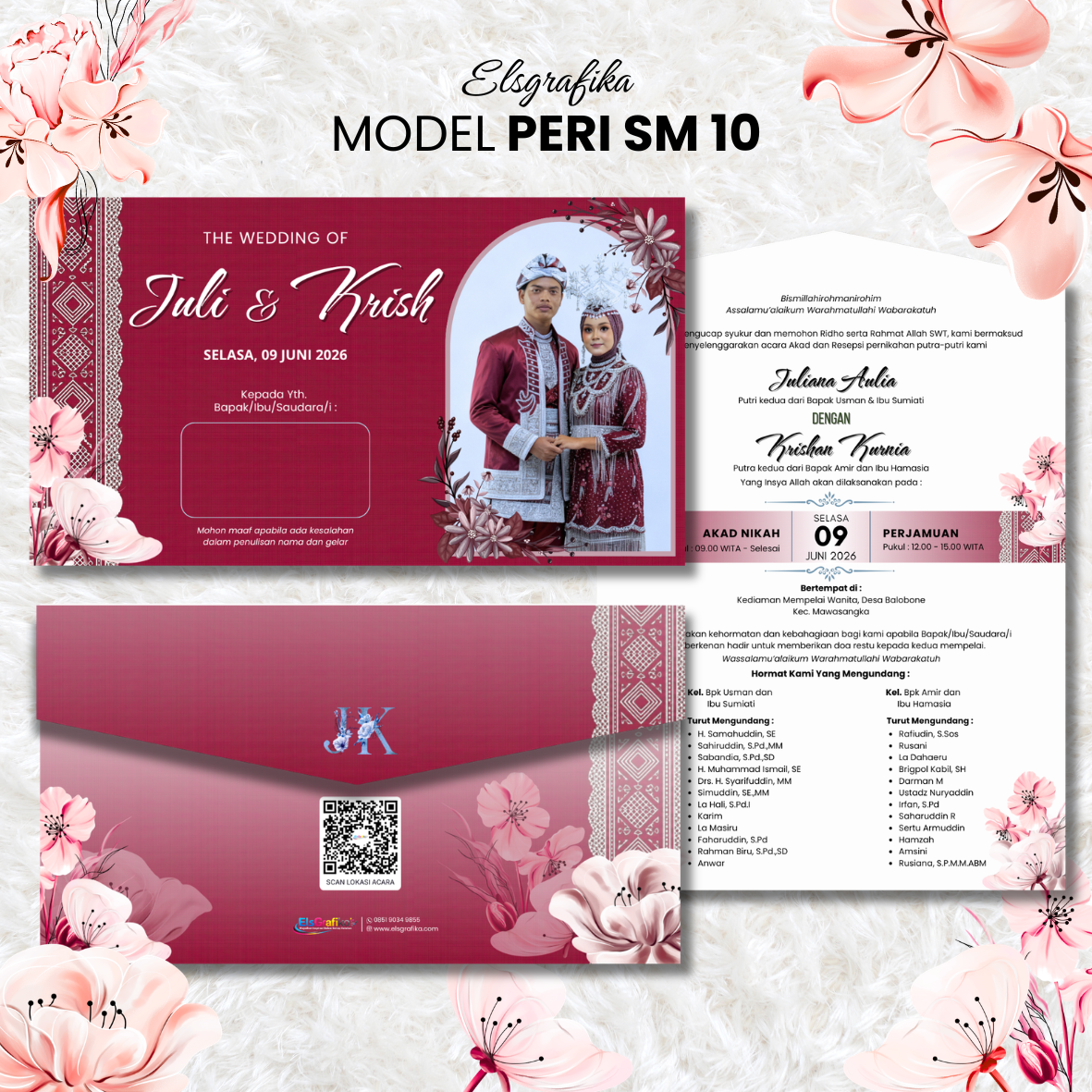 Undangan Semi Amplop 10 - Gambar 2