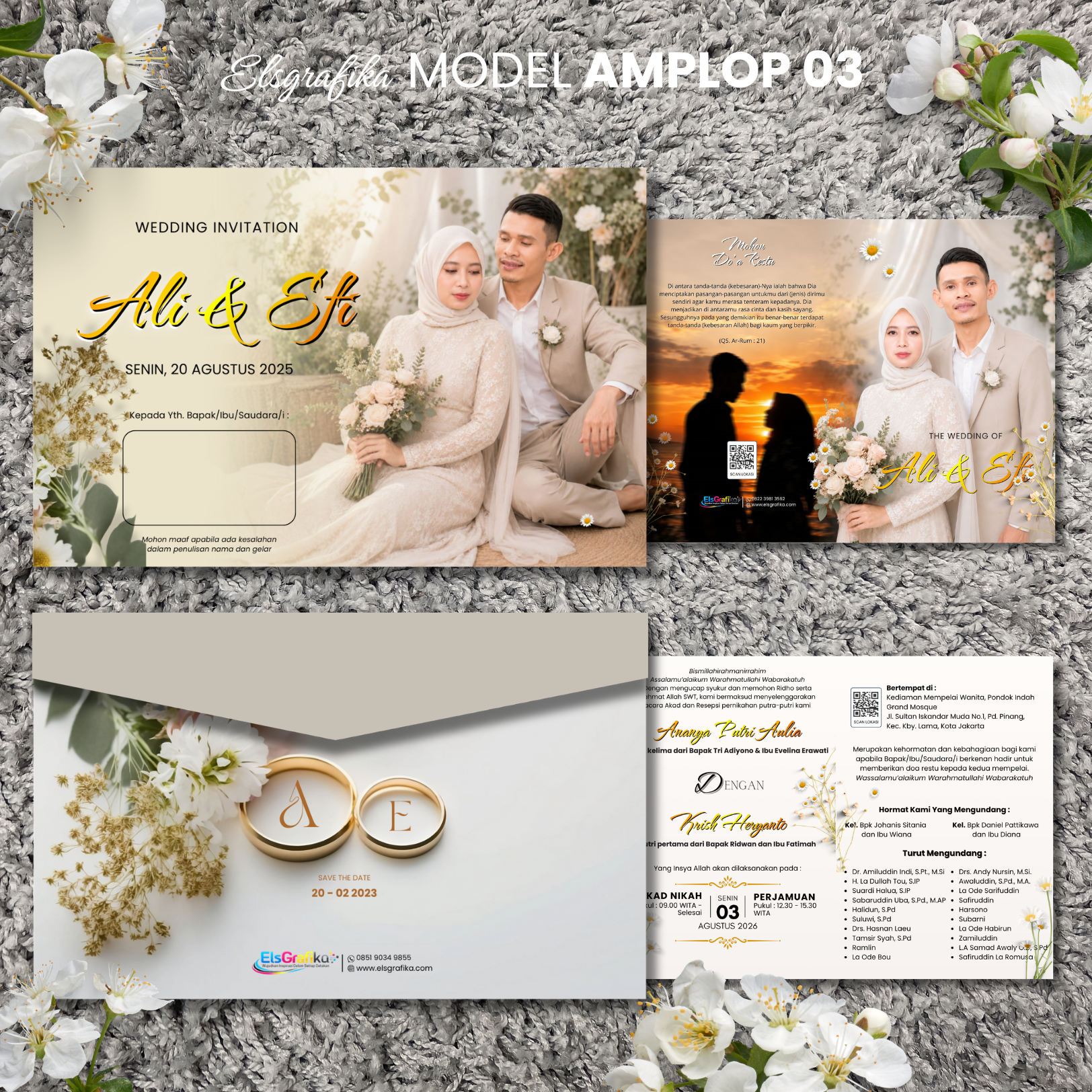 Undangan Amplop custom 03