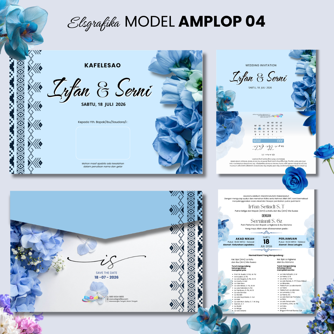 Undangan Amplop custom 04