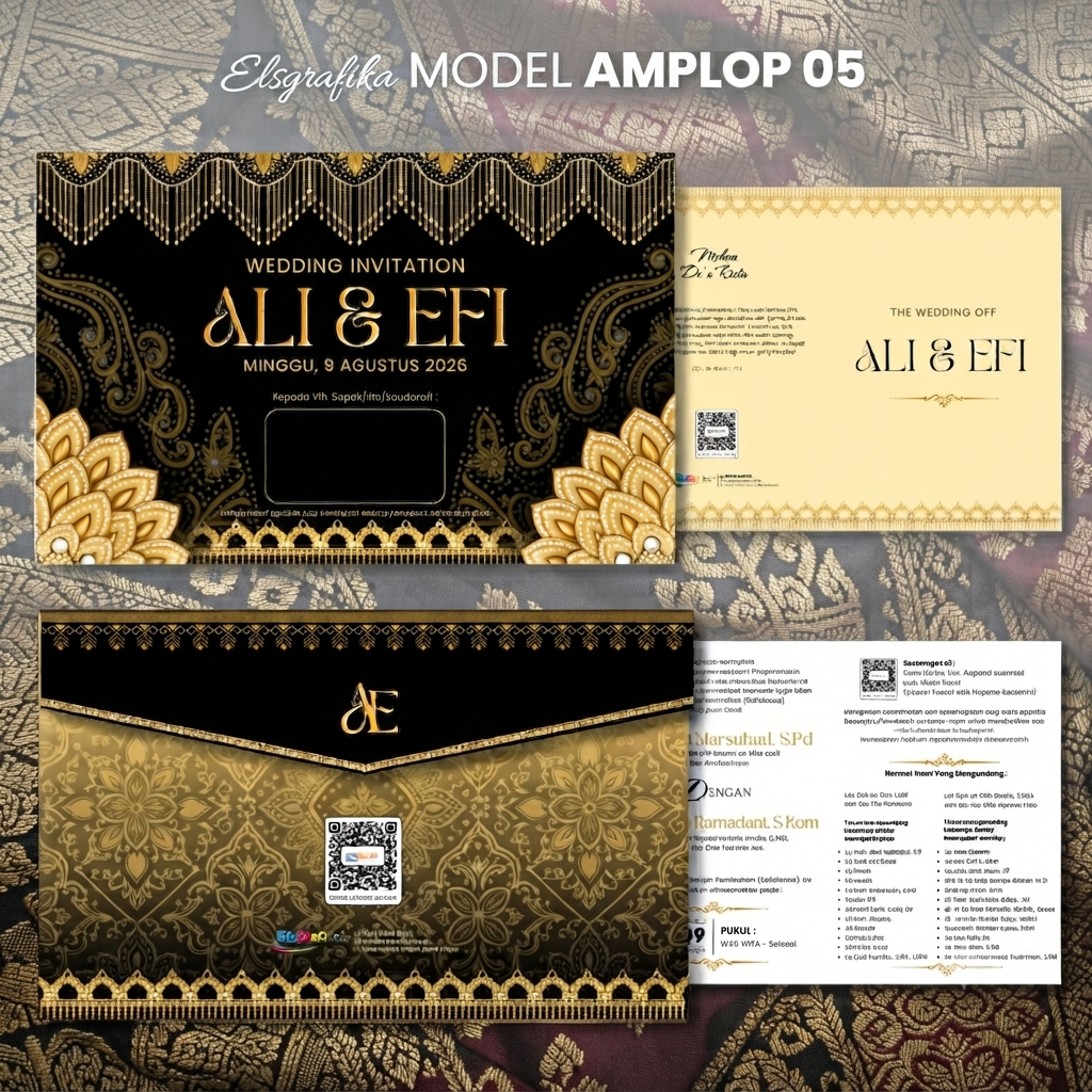 Undangan Amplop custom 05